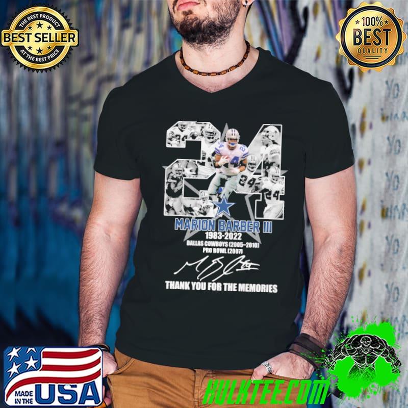 Marion barber III dallas cowboys pro bowl thank for memories signature s Guys V Neck Marion barber III dallas cowboys pro bowl thank for memories signature s Guys V Neck