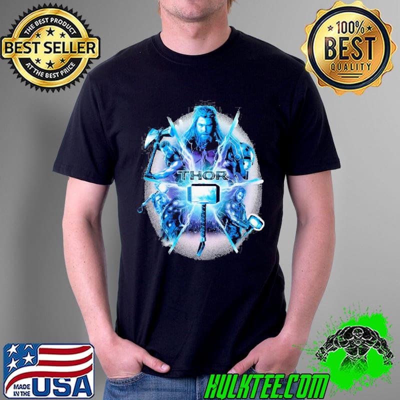 Marvel avengers endgame Thor mashup shirt