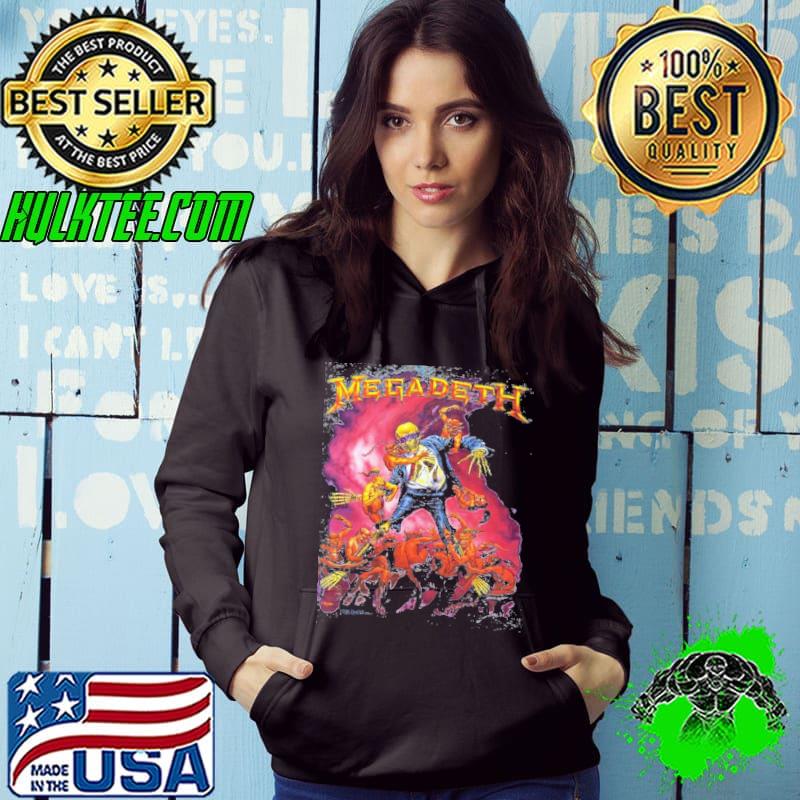 Megadeth punk slipknot retro rock band s Hoodie Megadeth punk slipknot retro rock band s Hoodie