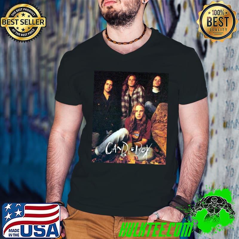 Members in candlebox band shirt