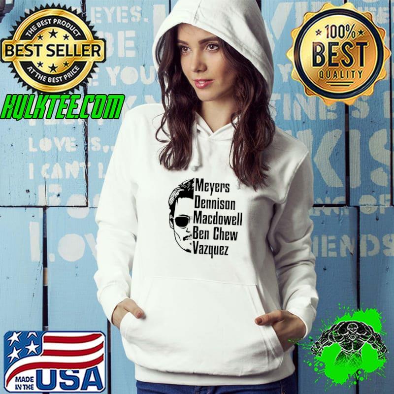 Meyers dennion masdowell ben chew vazquez team johnny depp s Hoodie Meyers dennion masdowell ben chew vazquez team johnny depp s Hoodie