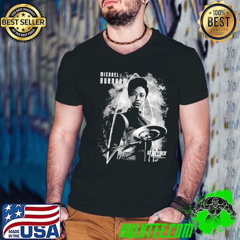 Michael burnham grey scale Star Trek shirt