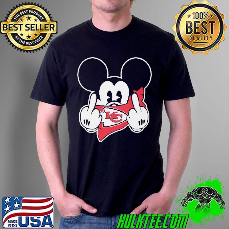 Mickey Kansas chief fan shirt