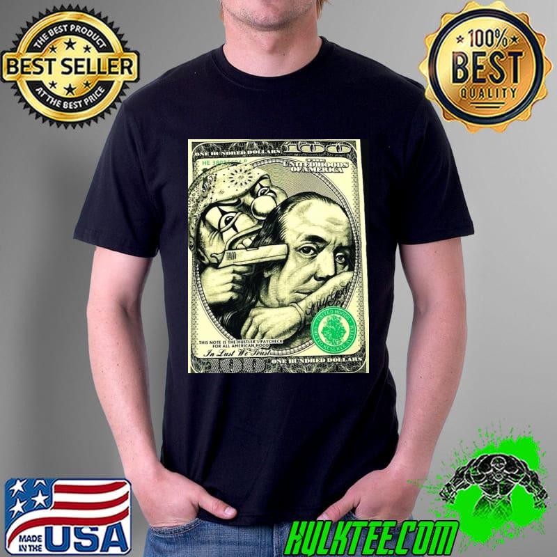 Money cash dollars urban streetwear shirt