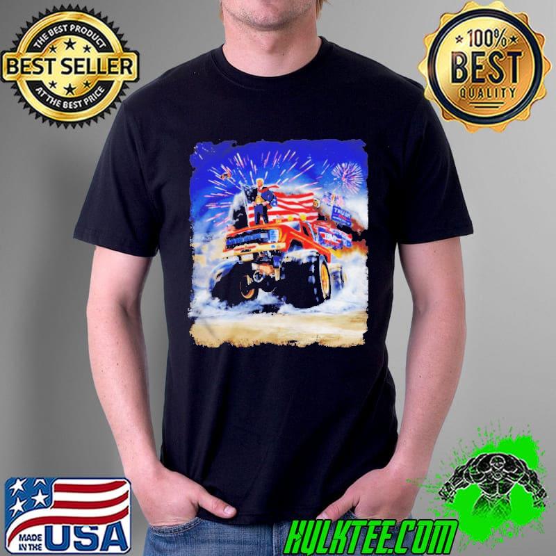 Monster Trump 4th of july shirt