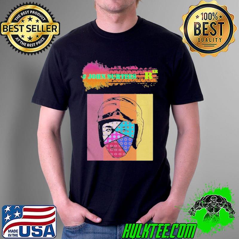 Motorcycle racer john smith surtees shirt