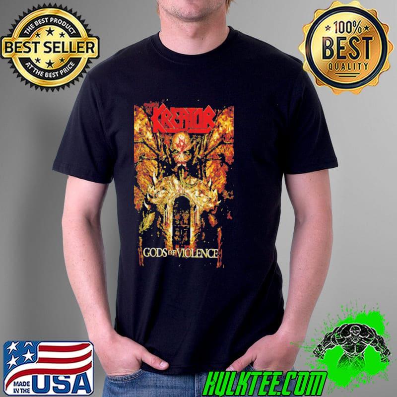 Must have design kreator retro rock band shirt