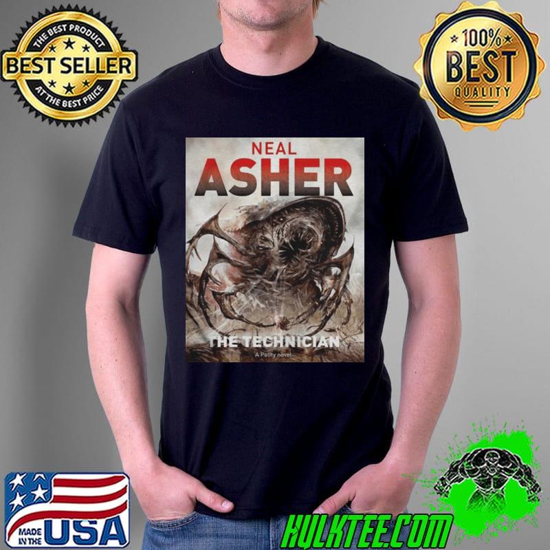 Neal asher the technician shirt