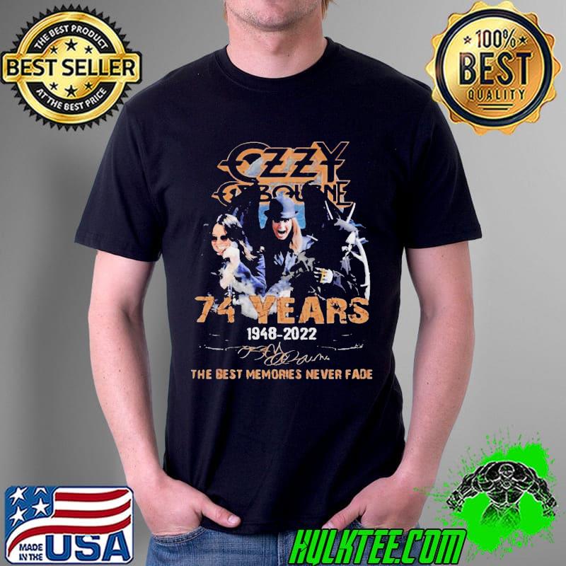 New design ozzy osbourn tour 2022 shirt