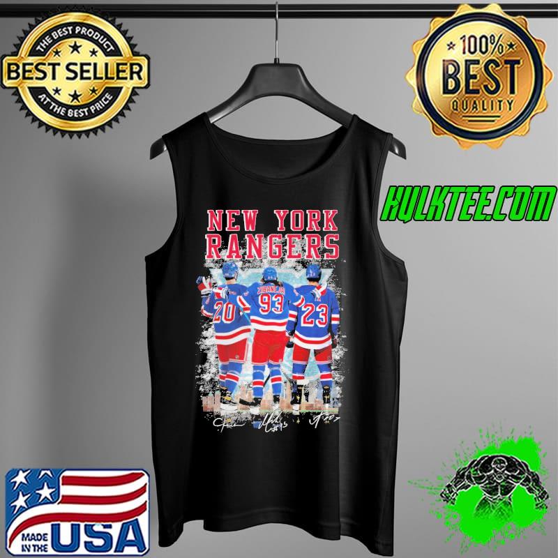 New York Rangers Hockey Signatures Shirt Tank Top New York Rangers Hockey Signatures Shirt Tank Top