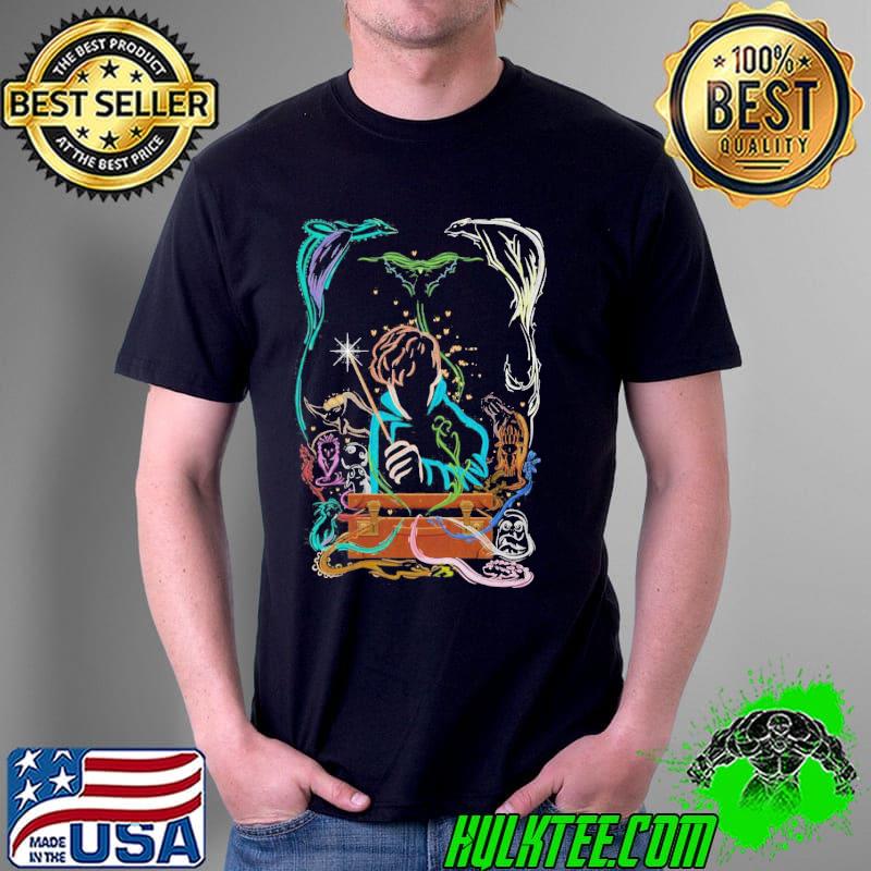 Newt scamander's magical creatures fantastic beasts shirt
