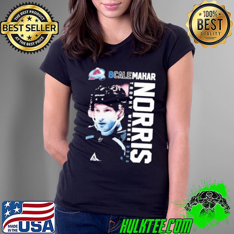 Nhl cale makar Colorado avalanche 2022 james norris memorial trophy winner s Ladies Tee Nhl cale makar Colorado avalanche 2022 james norris memorial trophy winner s Ladies Tee