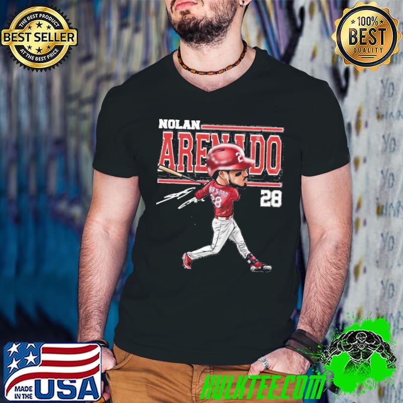 Nolan arenado cartoon shirt