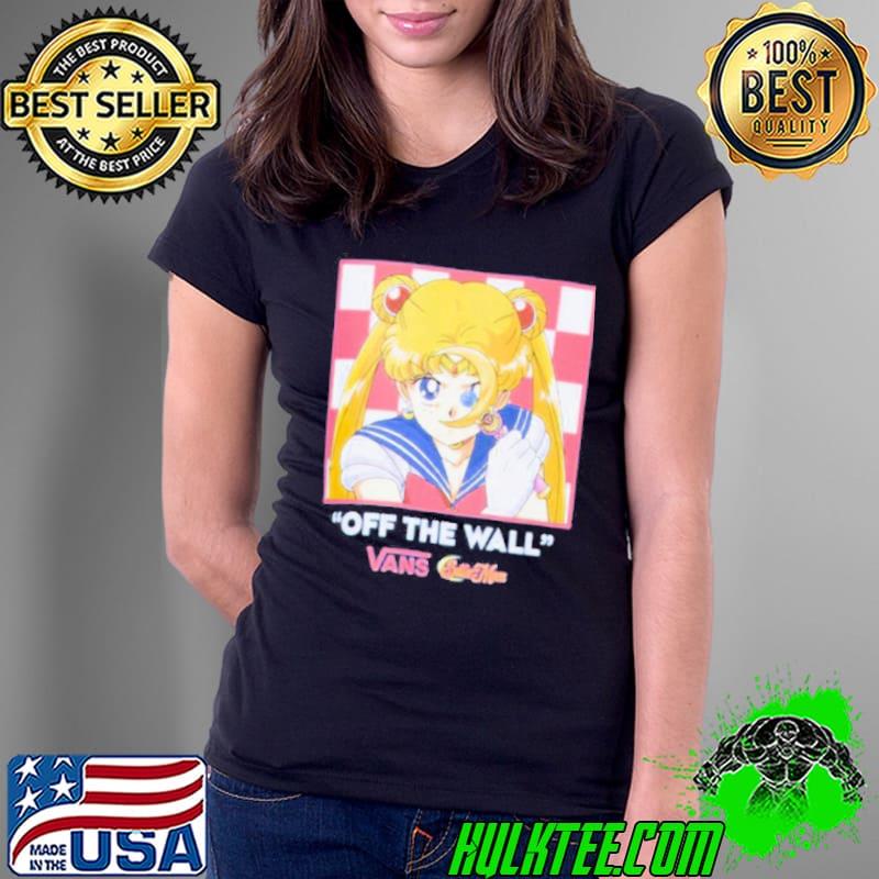 Off the wall vans sailor moon s Ladies Tee Off the wall vans sailor moon s Ladies Tee