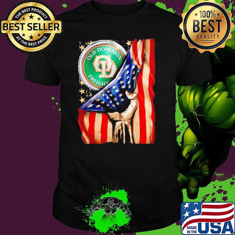 Old Dominion Freight Line American Flag Shirt