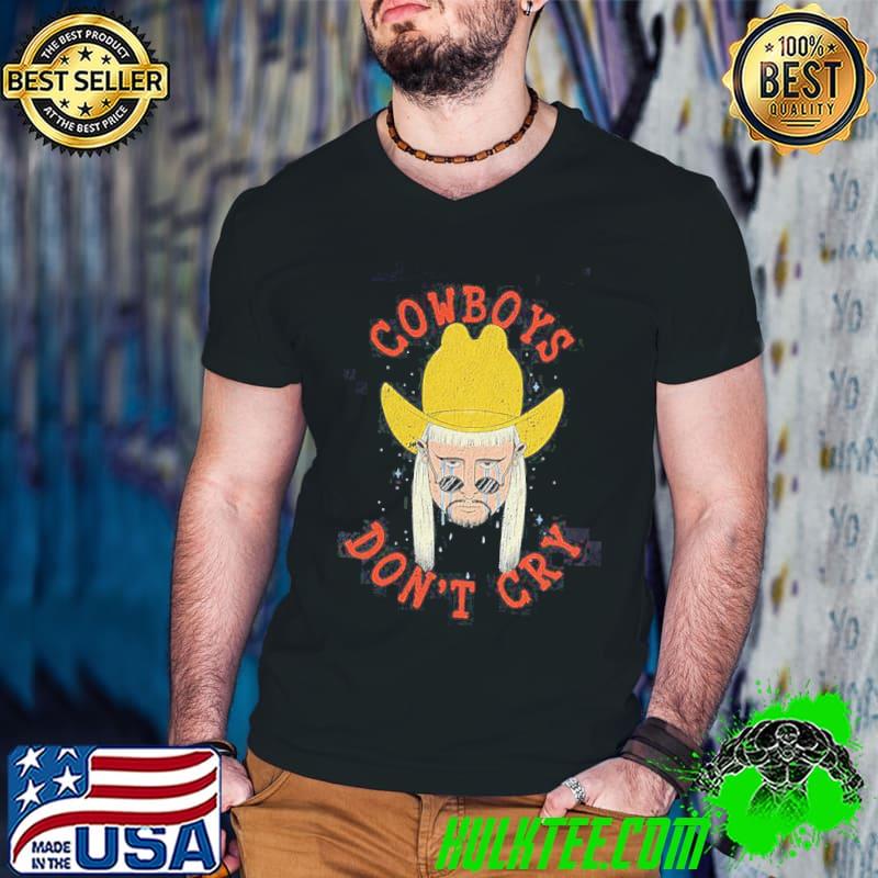 Oliver tree Cowboys don't cry shirt