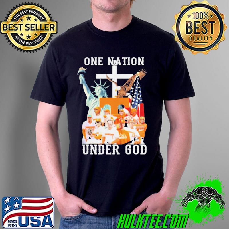 One nation under god Tennessee volunteers 2022 shirt