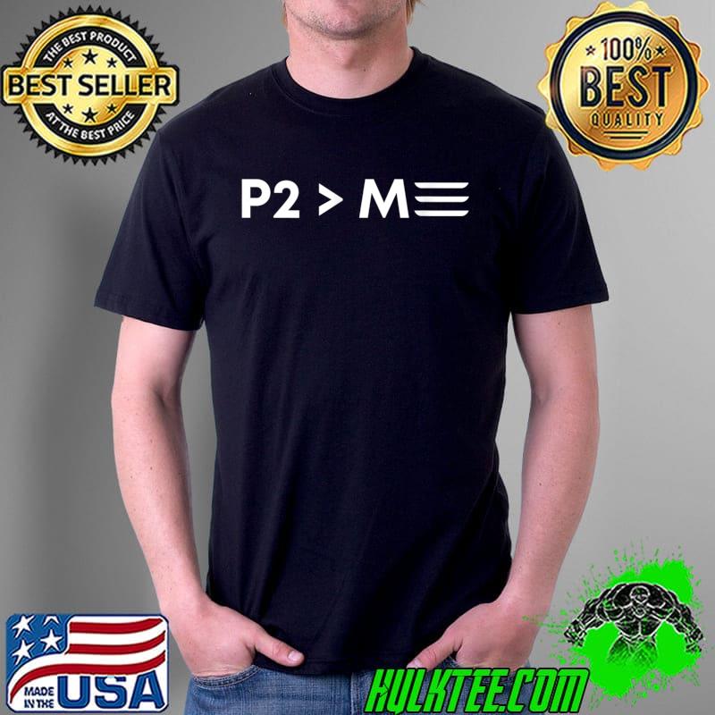 P2 M3 Funny Electric Car Math T-Shirt