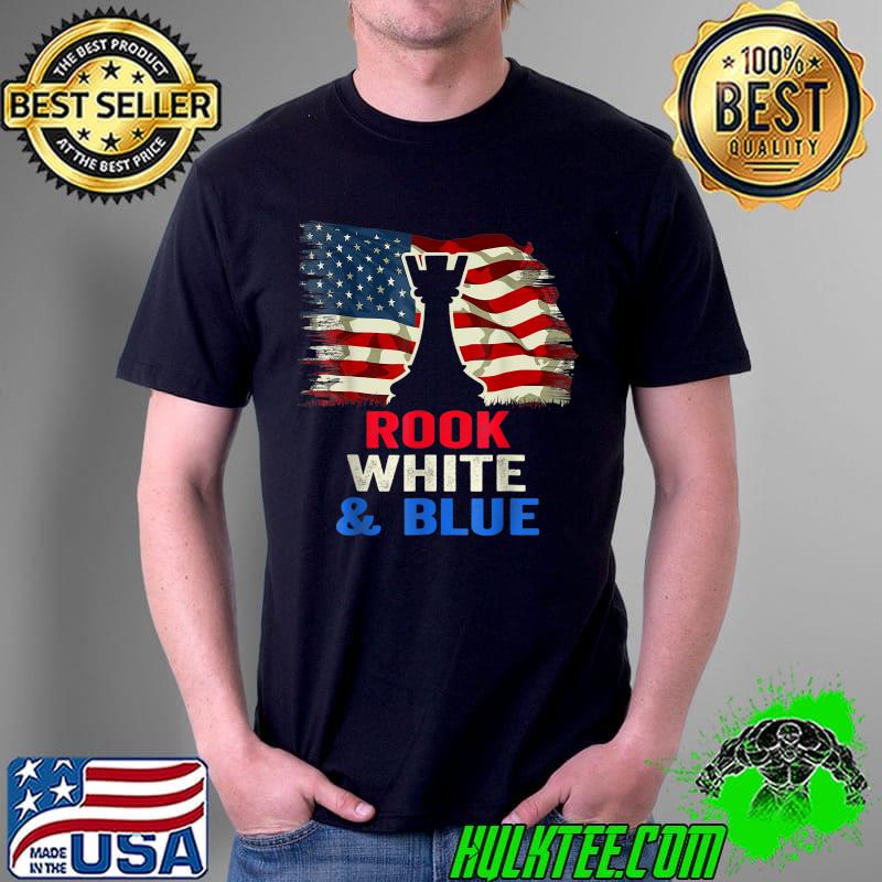 Patriotic Chess 4th Of July Chess Player American Flag T-Shirt