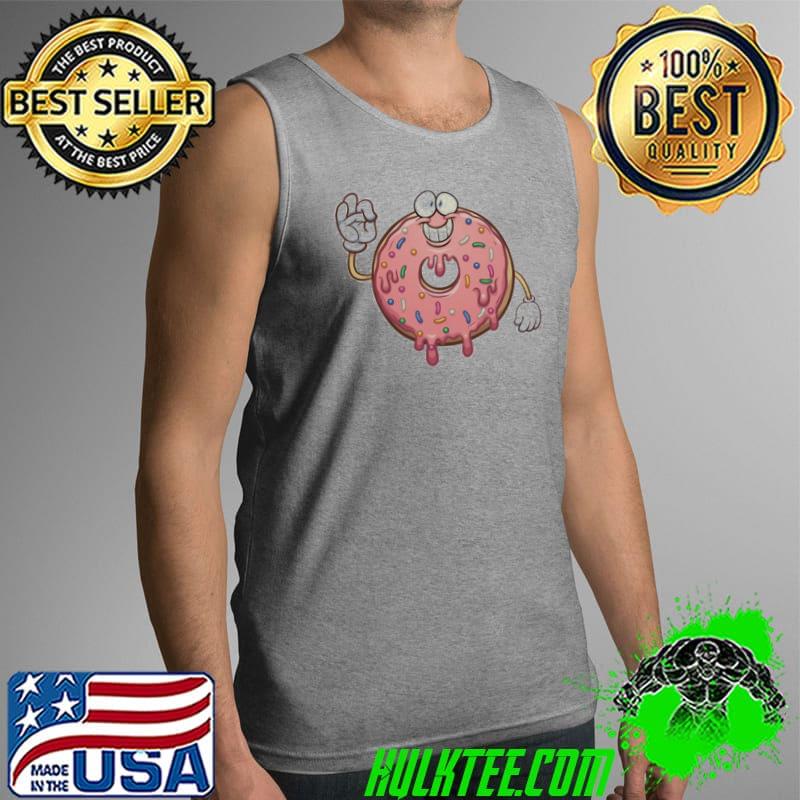 Pink donuts cute design trending shirt