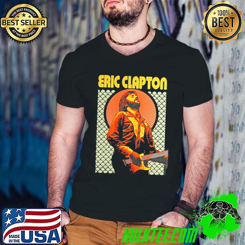 Potrait eric clapton shirt