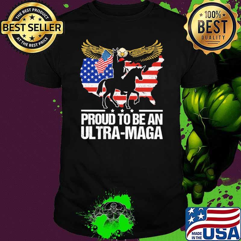 Proud To Be An Ultra Maga American Map Shirt