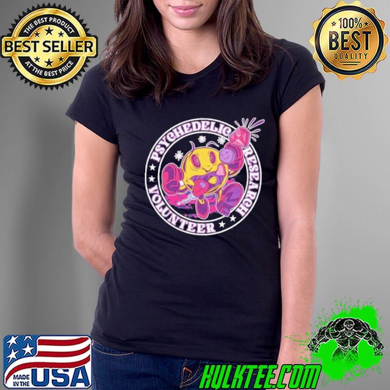 Psychedelic research volunteer trippy pacman s Ladies Tee Psychedelic research volunteer trippy pacman s Ladies Tee