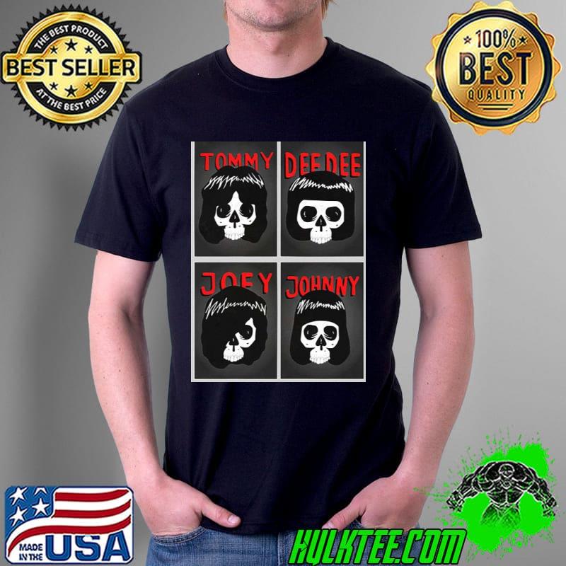 Punk rock kids the cartoon ramones shirt