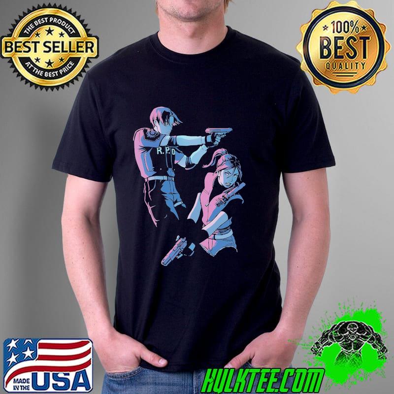 Racoon city survivors vintage rpd racoon city home of umbrella resident evil movie TV series shirt