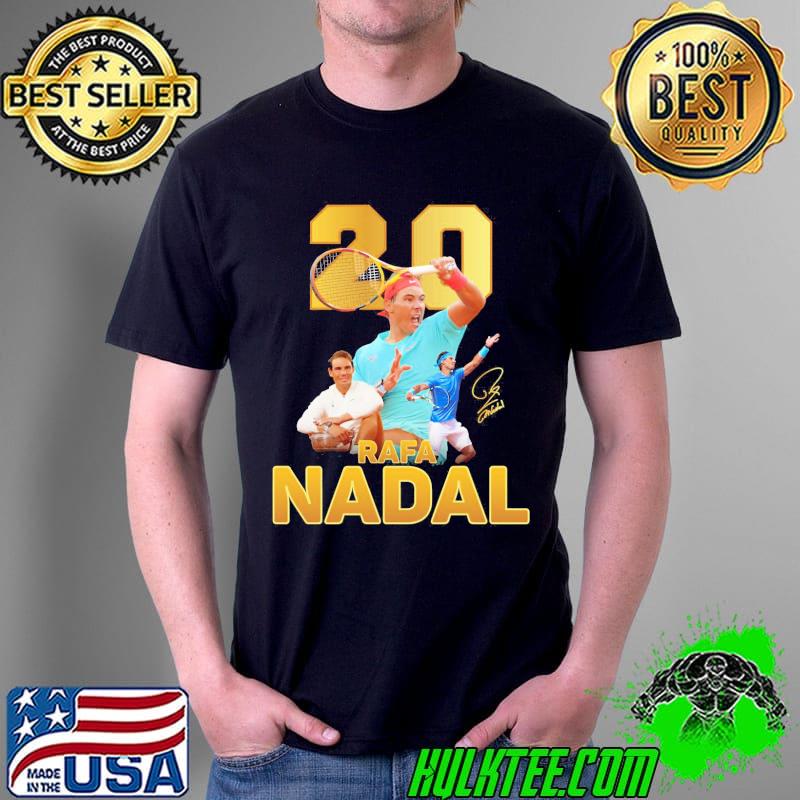 Rafa nadal 20 grand slam champion shirt