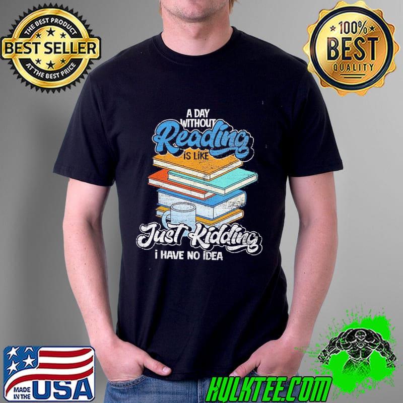 Reading books librarian book library shirt