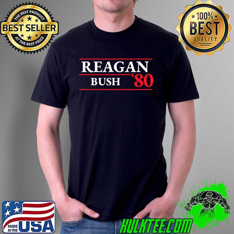 Reagan Bush 1980 Presidential Election T-Shirt
