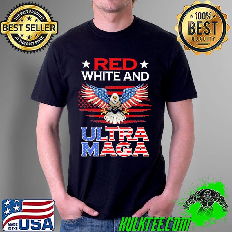 Red White & Ultra Ma-ga Eagle Shirt
