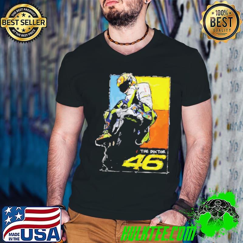 Retirement hand signature the doctor 46 active valentino rossI motorbike racing s Guys V Neck Retirement hand signature the doctor 46 active valentino rossI motorbike racing s Guys V Neck