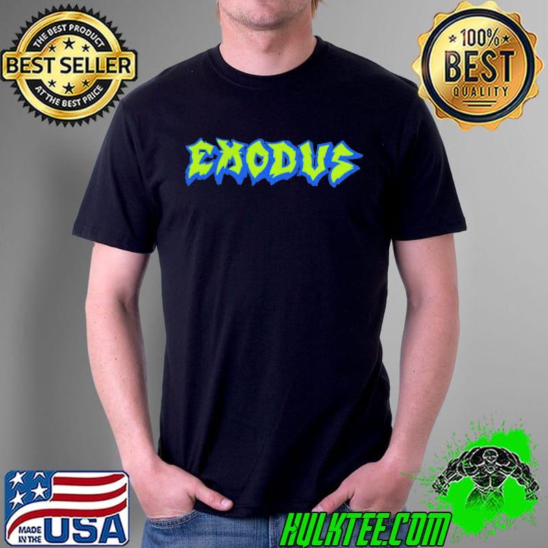 Retro Exodus kreator retro rock band shirt