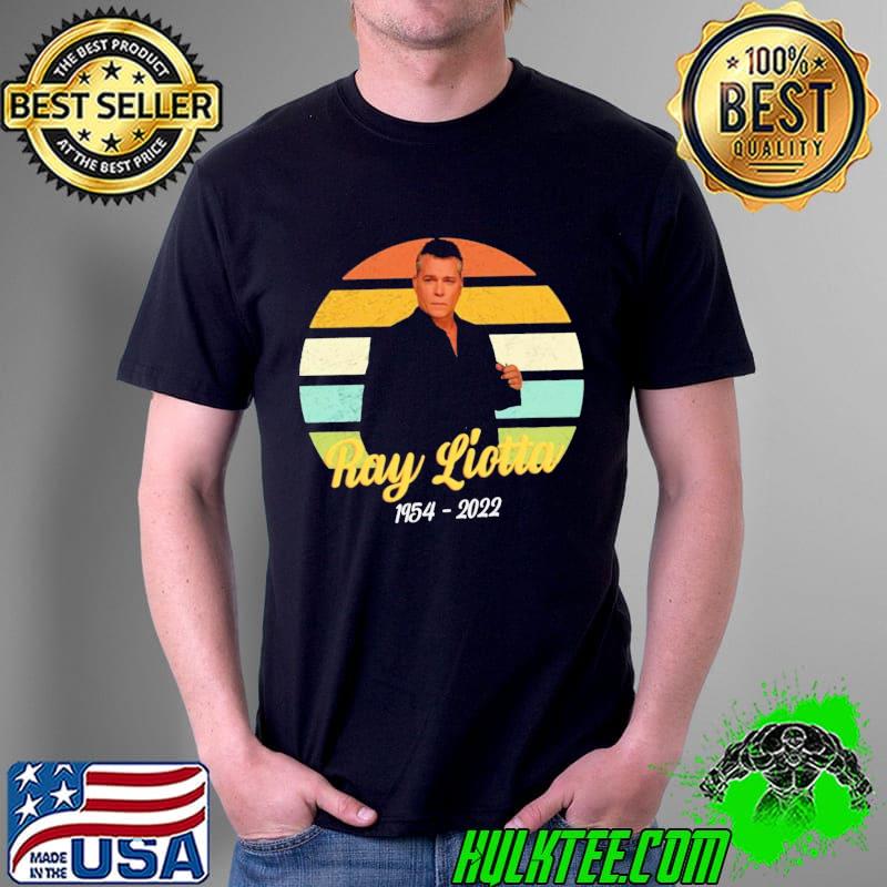 Rip ray liotta 1954 2022 68th thank you for memories ray liotta goodfellas t shirt