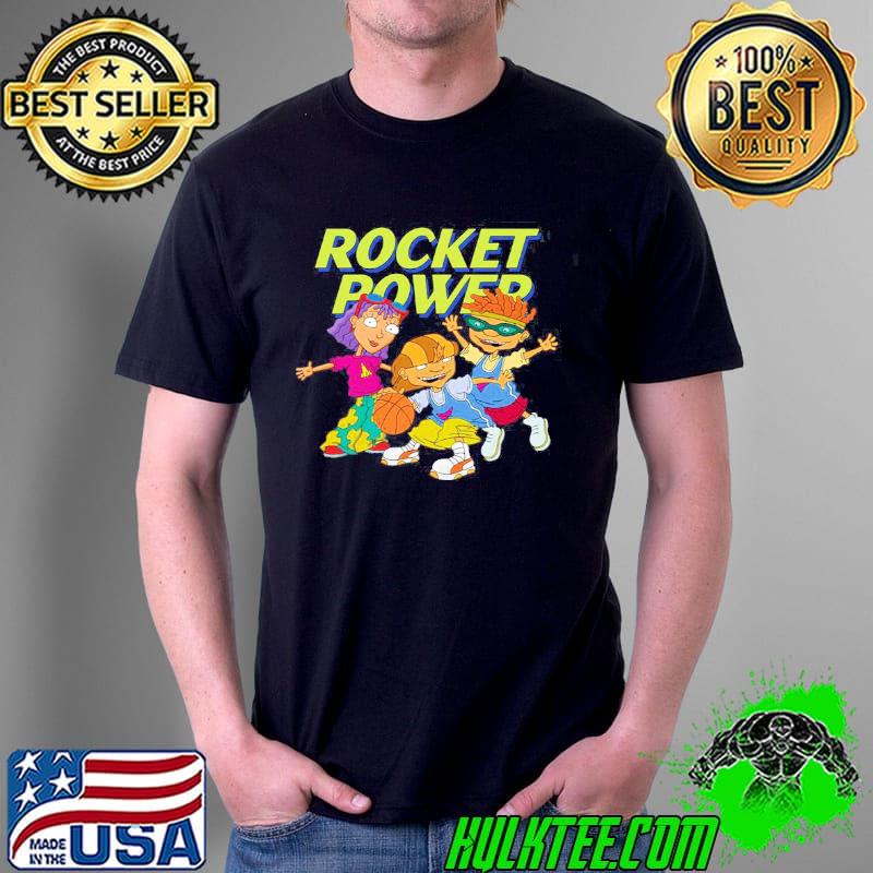 Rocket basketball cartoon rocket power shirt