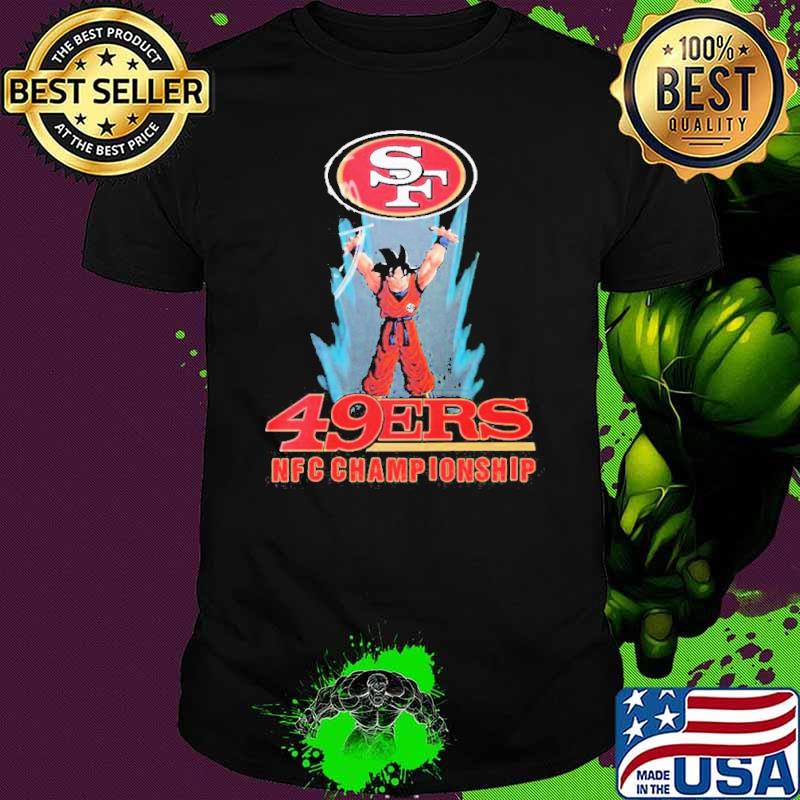 San francisco 49ers son goku 2021 2022 NFC champions shirt San francisco 49ers son goku 2021 2022 NFC champions shirt