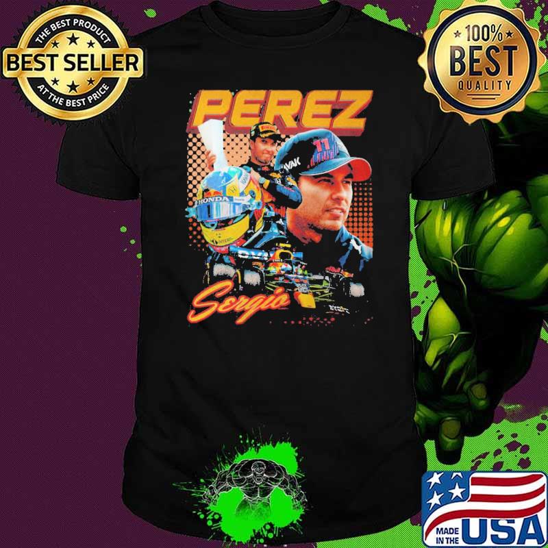 Sergio Perez Shirt Driver Racing Championship Formula Shirt