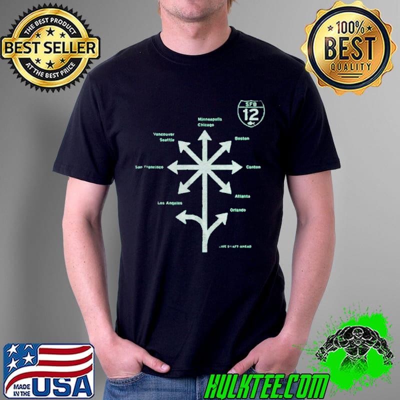 Sfb12 route tree shirt