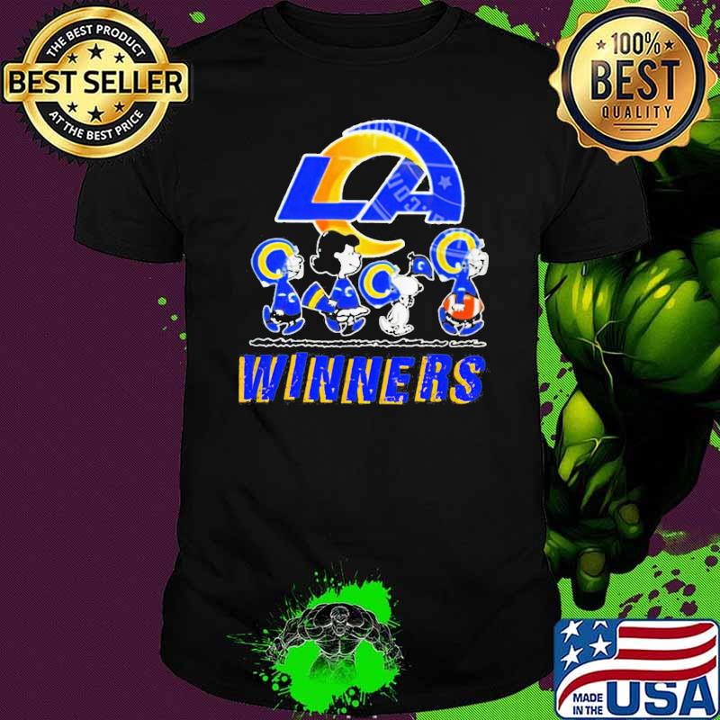 Snoopy and friends los angeles rams winners champions 20212022 shirt