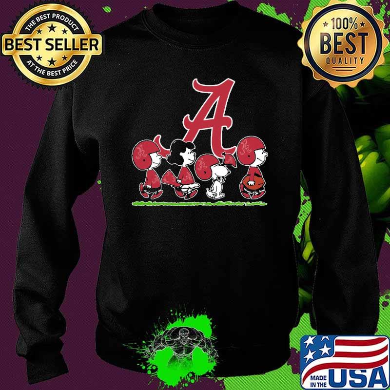 Snoopy the Peanuts cheer for the Alabama crimson tide ncaa s Sweater Snoopy the Peanuts cheer for the Alabama crimson tide ncaa s Sweater