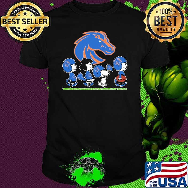 Snoopy the Peanuts cheer for the boise state broncos ncaa shirt