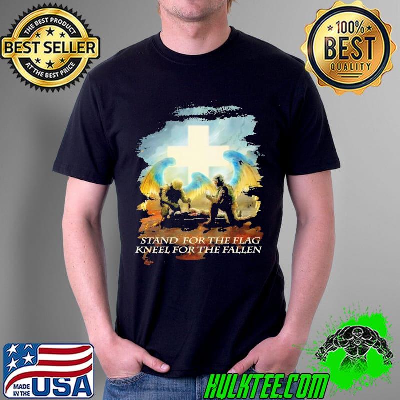 Stand for the flag kneel for the fallen shirt
