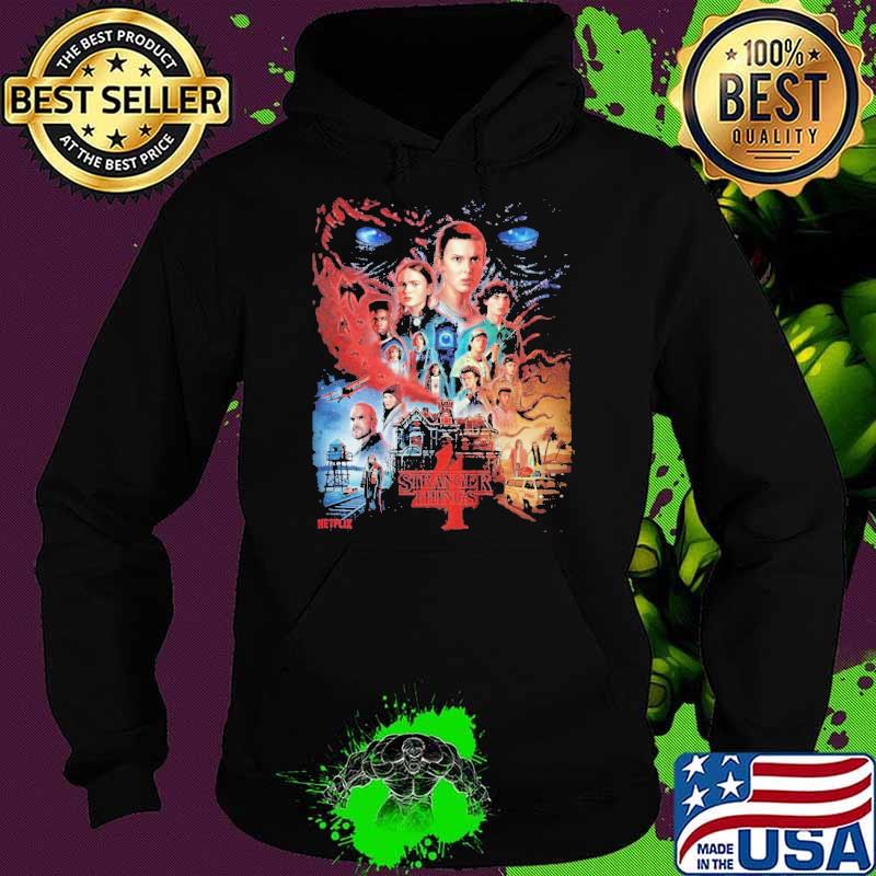 Strange Things 4 Shirt Hoodie Strange Things 4 Shirt Hoodie