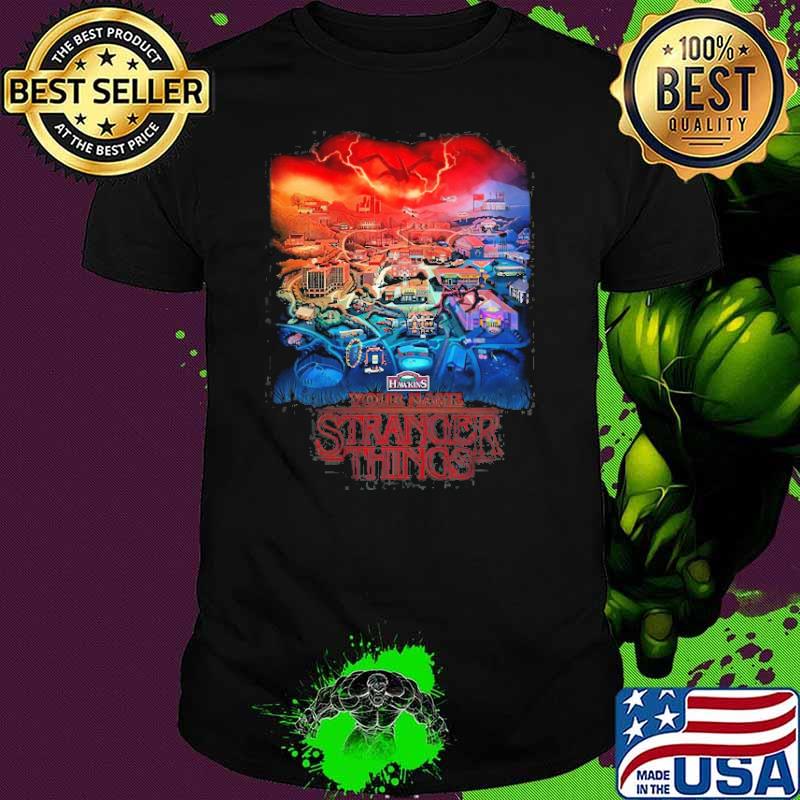 Stranger things 4 personalized hellfire club shirt