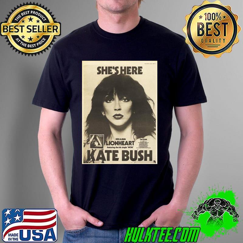 Style retro kate bush design shirt