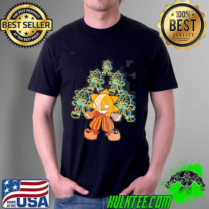 Sundrop retro pattern art shirt