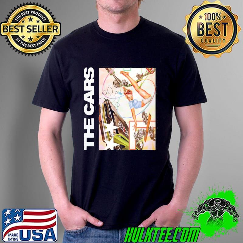 Team rock true stories love music the cars band shirt
