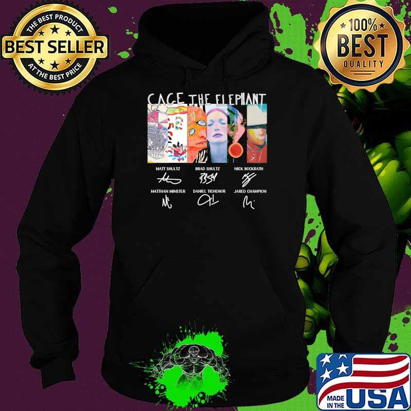 The elephant signatures cage melophobia graphic s Hoodie The elephant signatures cage melophobia graphic s Hoodie
